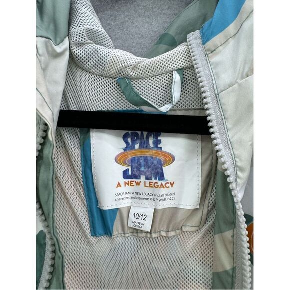 Members Only Space Jam A New Legacy Kids Camo Tune Squad Jacket Multicolor 10/12 - Picture 5 of 8
